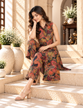 Multicolour Paisley Printed Kurti